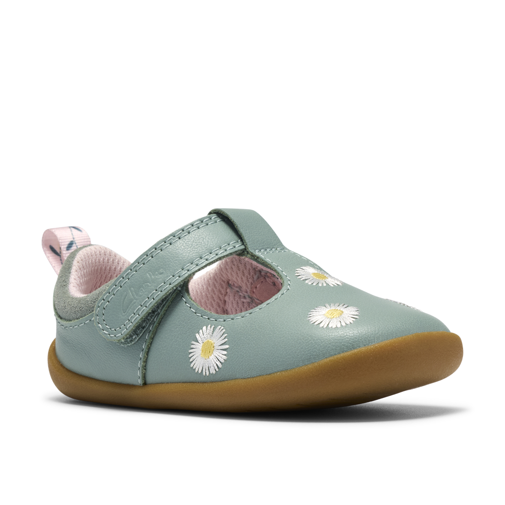 Clarks Roamer Flora T Shoe-Sage G