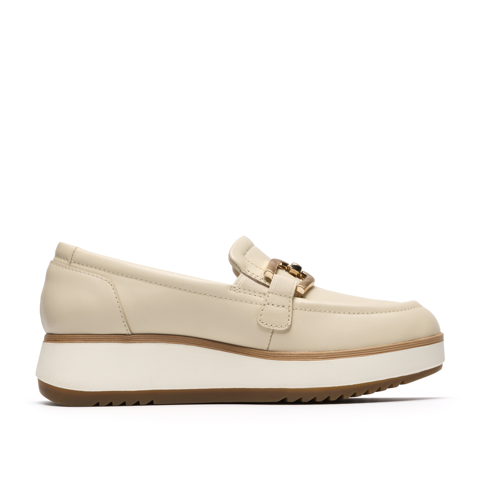 Clarks Zylah Top Ladies' Shoe-Cream D