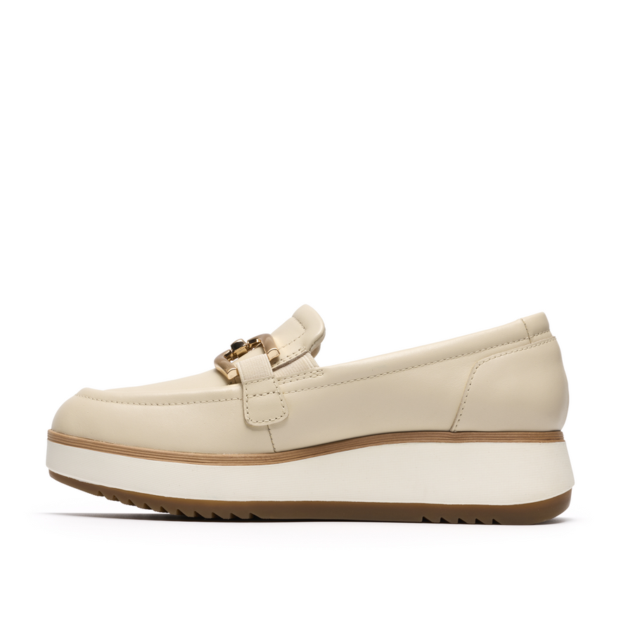 Clarks Zylah Top Ladies' Shoe-Cream D