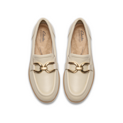 Clarks Zylah Top Ladies' Shoe-Cream D