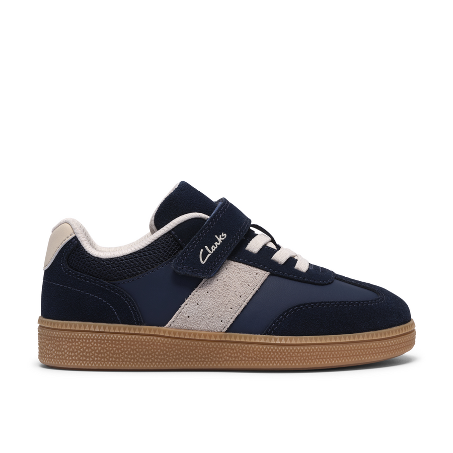 Clarks Cypress Step K Shoe-Navy G