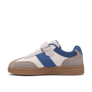 Clarks Cypress Step K Shoe-White Comb G