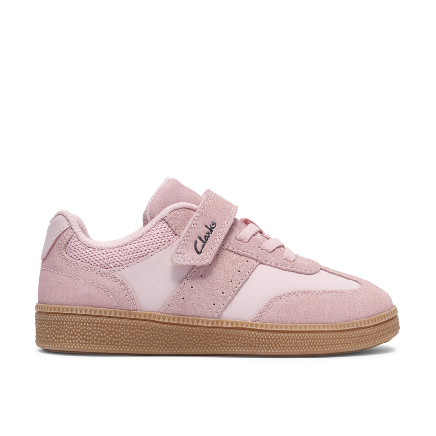 Clarks Cypress Step K Shoe-Pink Combi G