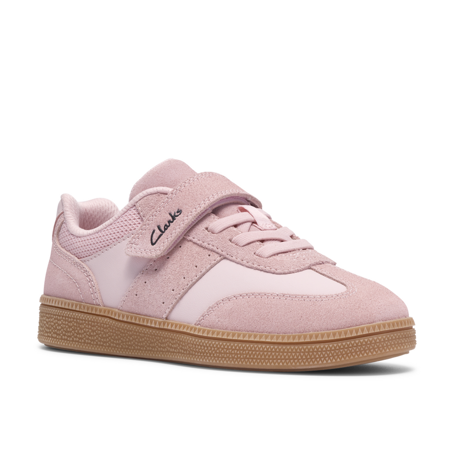 Clarks Cypress Step K Shoe-Pink Combi G