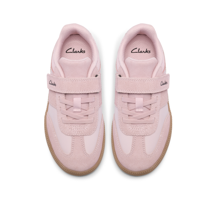 Clarks Cypress Step K Shoe-Pink Combi G