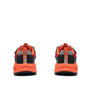Clarks Gleam Go K 'G' Fit Shoe-Black/Red