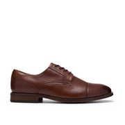 Clarks Bowburn Cap Mens Shoe-Tan Leather G