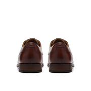 Clarks Bowburn Cap Mens Shoe-Tan Leather G