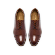 Clarks Bowburn Cap Mens Shoe-Tan Leather G