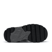 Clarks Steggy2 Soar School Shoe-Black Leather F