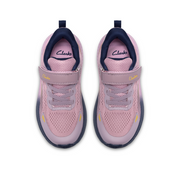 Clarks Lumen Hero K Trainer-Dusty Pink G