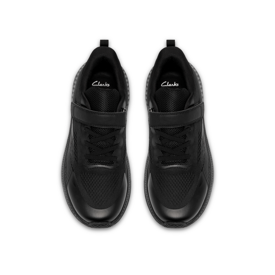 Clarks Lumen Hero Y Trainer-Black G