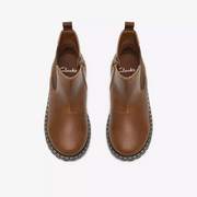 Clarks Cliffchelsea K Boot-Brit Tan G