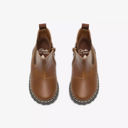 Clarks Cliffchelsea T Boot-Brit Tan G