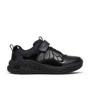 Clarks Gleam Fly K School Shoe-Black G