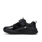 Clarks Gleam Fly K School Shoe-Black G