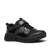 Clarks Gleam Fly K School Shoe-Black G