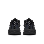 Clarks Gleam Fly K School Shoe-Black G