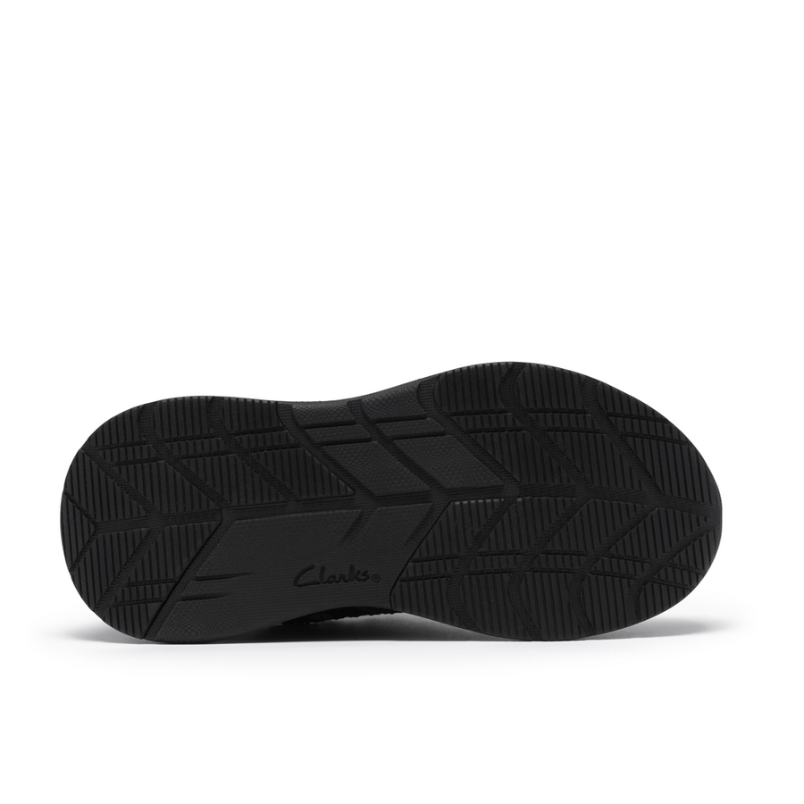 Clarks Gleam Go K 'G' Fit Shoe-Black