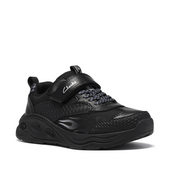 Clarks Gleam Go K 'G' Fit Shoe-Black