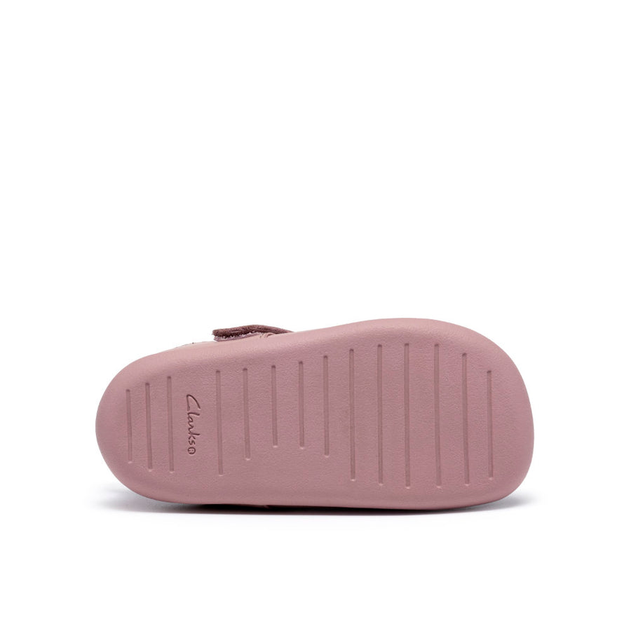 Clarks Roamerheart T Shoe-Dusty Pink G