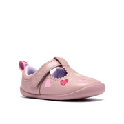 Clarks Roamerheart T Shoe-Dusty Pink G