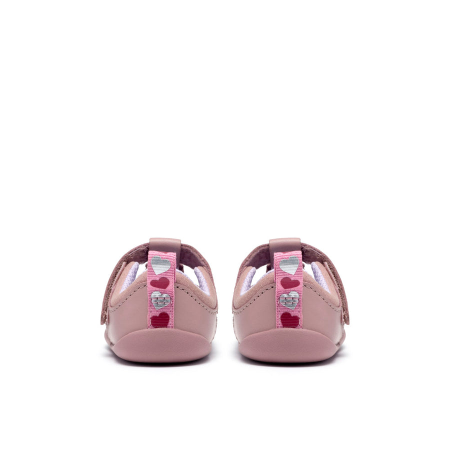 Clarks Roamerheart T Shoe-Dusty Pink G