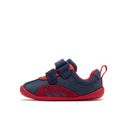 Clarks Roamer Tail T Shoe-Navy Leather F