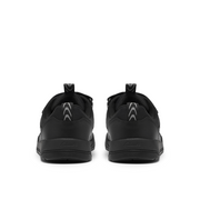Clarks Laser Play Y Shoe-Black Leather G
