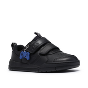 Clarks Laser Play K Shoe-Black Leather G