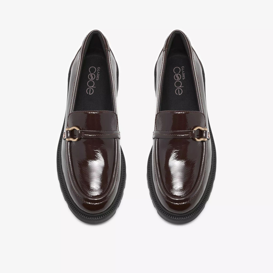 Clarks Code L Loafer-Brown Patent D