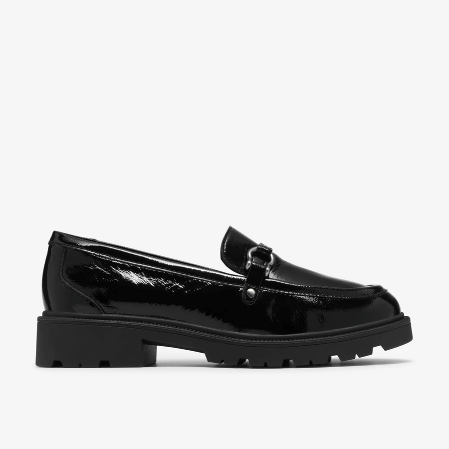 Clarks Code L Loafer-Black Patent D