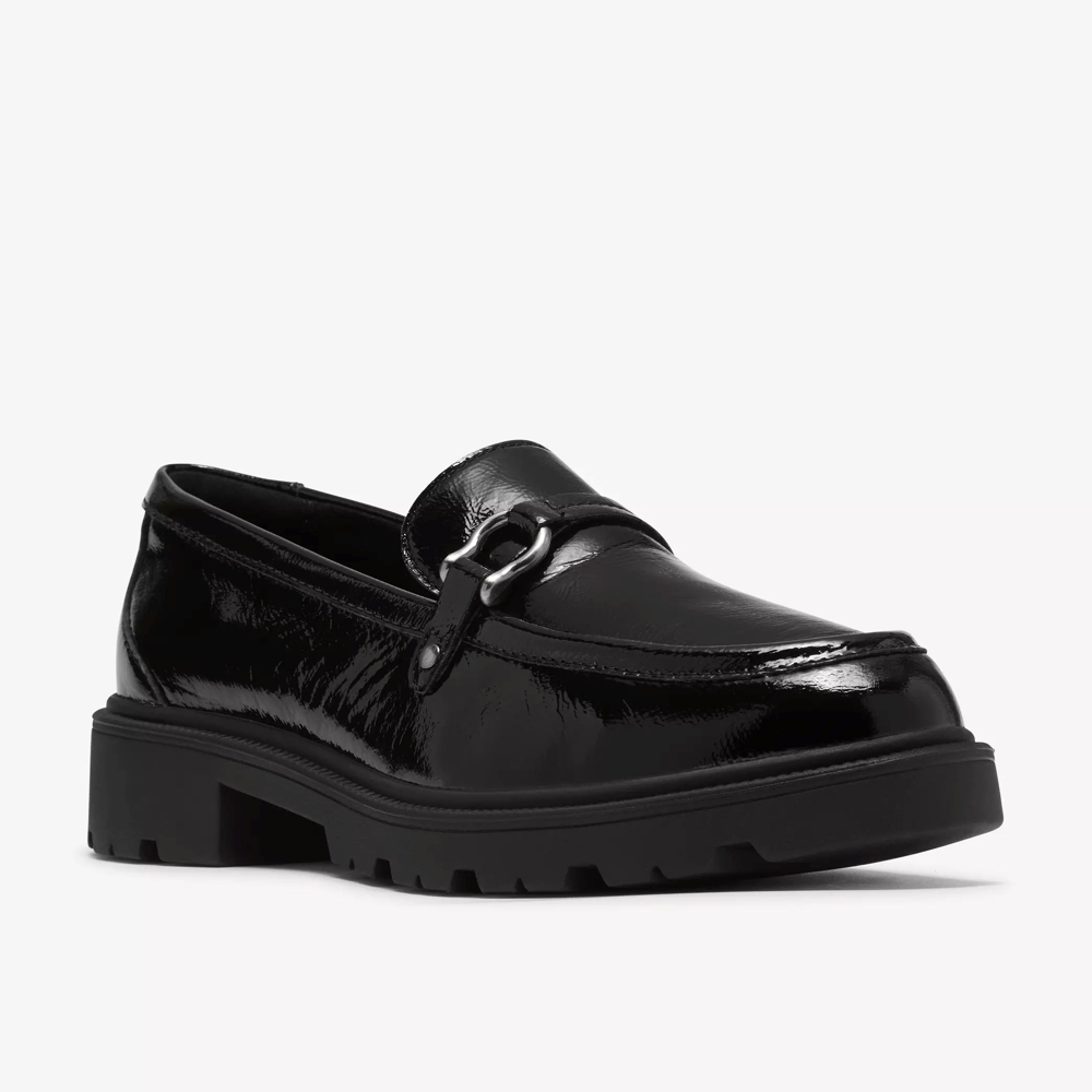 Clarks Code L Loafer-Black Patent D