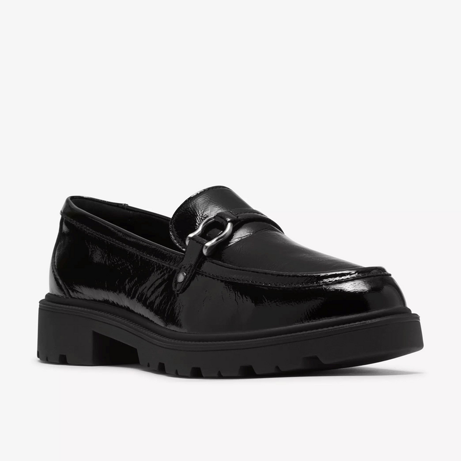 Clarks Code L Loafer-Black Patent D