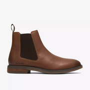 Clarks Jaxen Easy Mens Boot-Dark Tan G