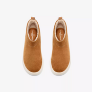 Clarks Solevana Rise Ankle Boot-Tan D