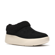 Clarks Solevana Cozy Slippers-Black D