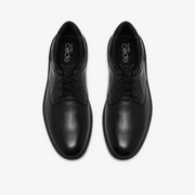 Clarks Code H Mens Shoe-Black Smooth G