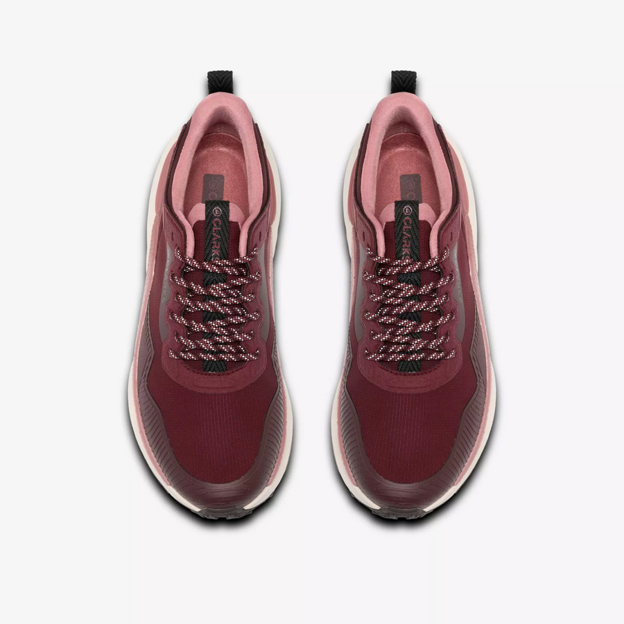 Clarks PacetrailGo Wp Trainer - Burgundy D