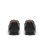 Clarks Tamna Trim Loafer - Black Leather D