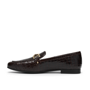 Clarks Tamna Trim Loafer - Brown Croc D