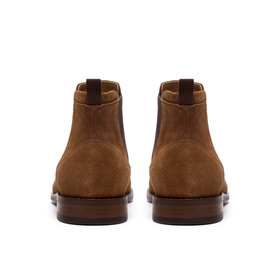 Clarks Bowburn Top Mens Boot-Cola Suede G