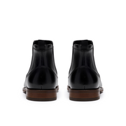 Clarks Bowburn Top Mens Boot-Black Leather G
