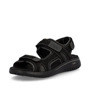 Rieker 26450 Men's Sandal-Black
