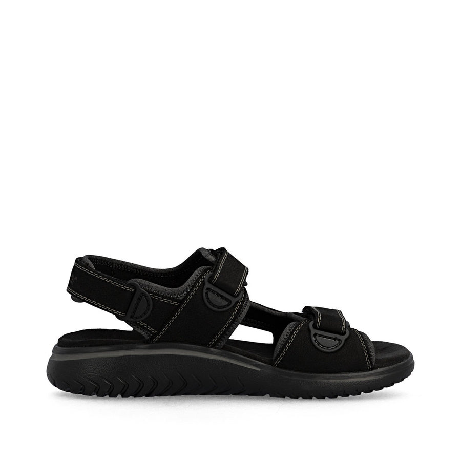 Rieker 26450 Men's Sandal-Black