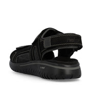 Rieker 26450 Men's Sandal-Black