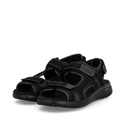 Rieker 26450 Men's Sandal-Black