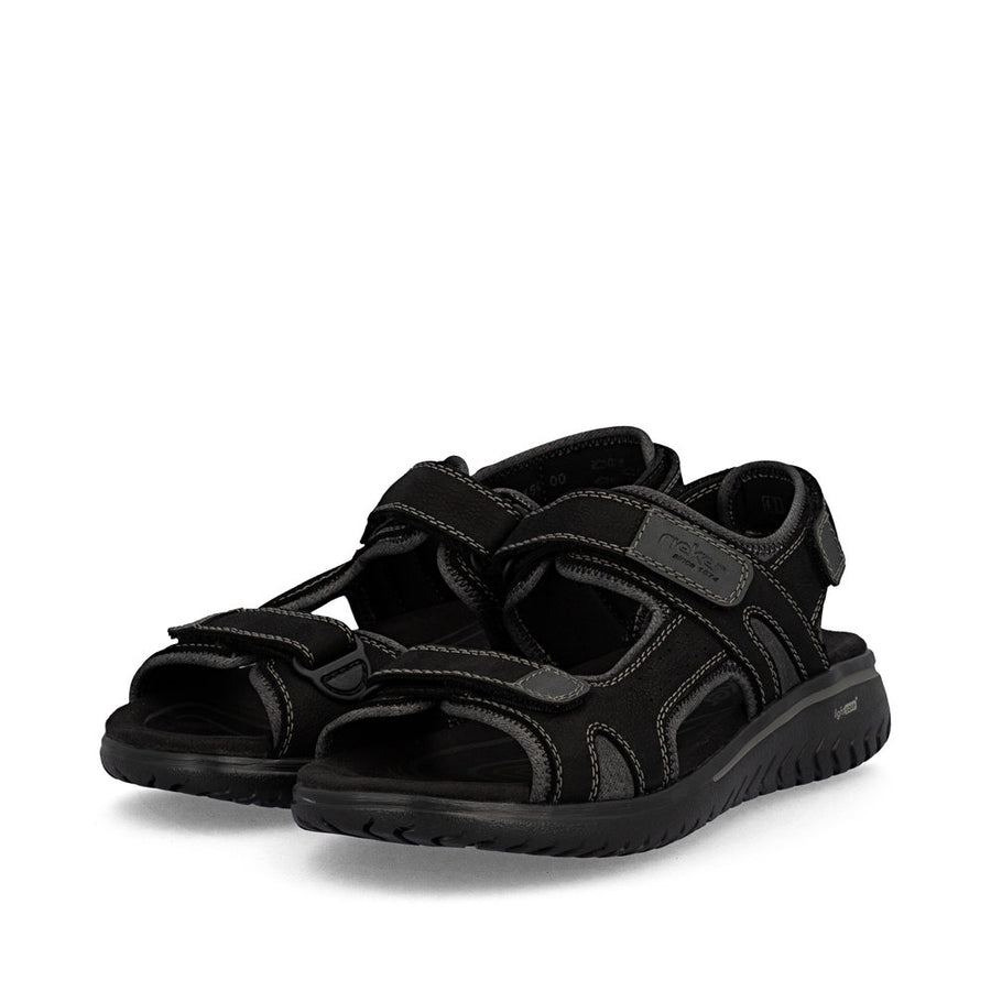 Rieker 26450 Men's Sandal-Black