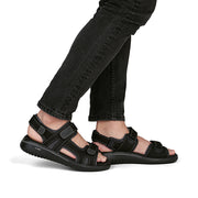 Rieker 26450 Men's Sandal-Black