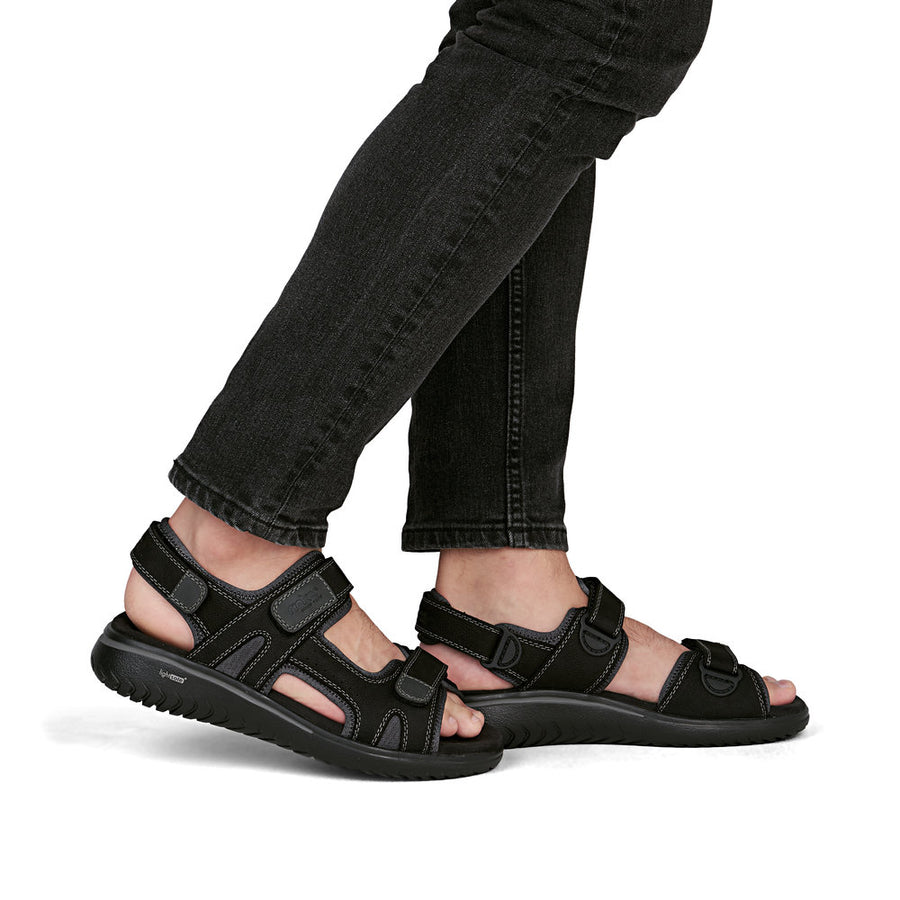 Rieker 26450 Men's Sandal-Black